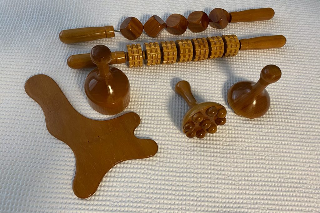 Columbian wooding therapy massage instruments