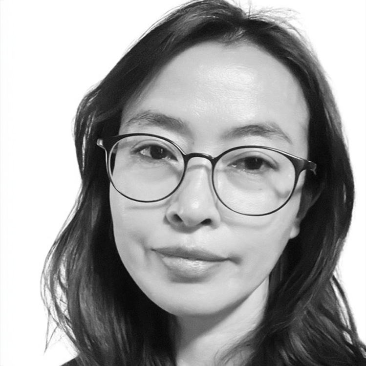 black and white image of Jade Lee